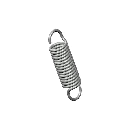 Extension Spring, O= .343, L= 1.41, W= .050